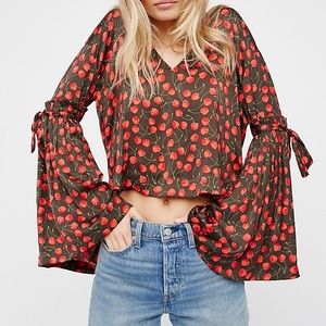 Free People Cherry Pie Top